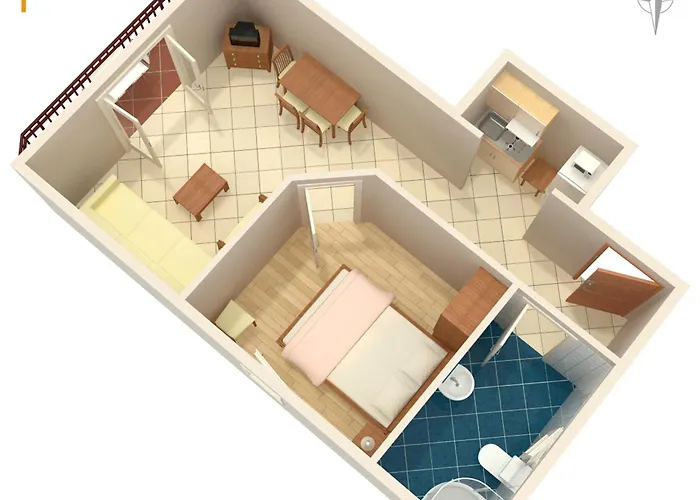 Apartmán By The Sea Kraj - - 3460